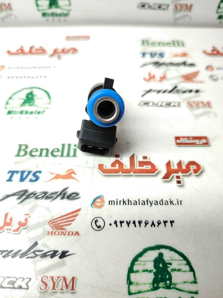 سوزن انژکتور موتور پالس ns 200 ان اس و rs ار اس و kld و زونتس و تریل 4 چهار سوراخ — تصویر ۳