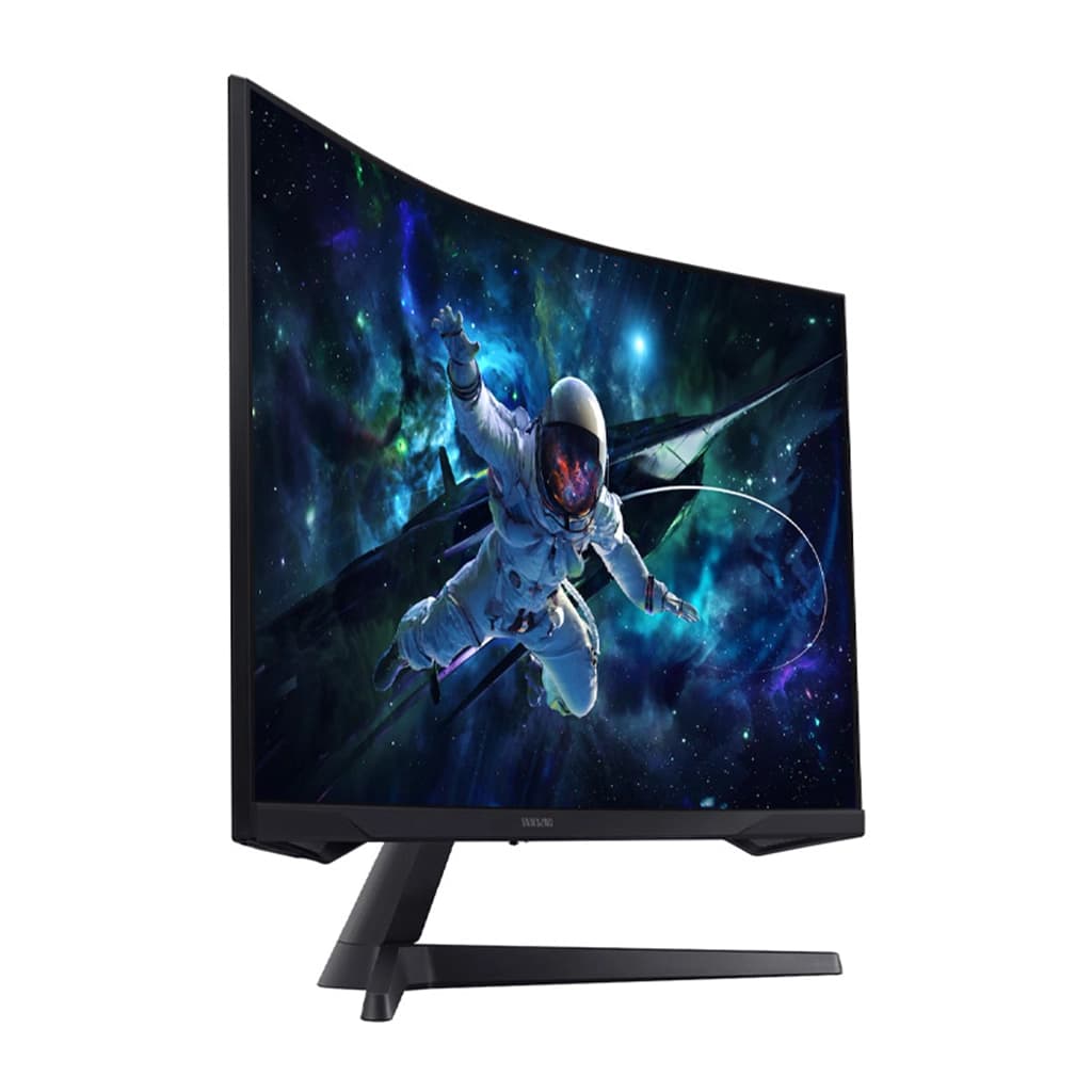 مانیتور گیمینگ سامسونگ مدل SAMSUNG ODYSSEY G5 G55C LS32CG552 سایز 32 اینچ رنگ مشکی | دنیا کامپیوتر — تصویر ۲