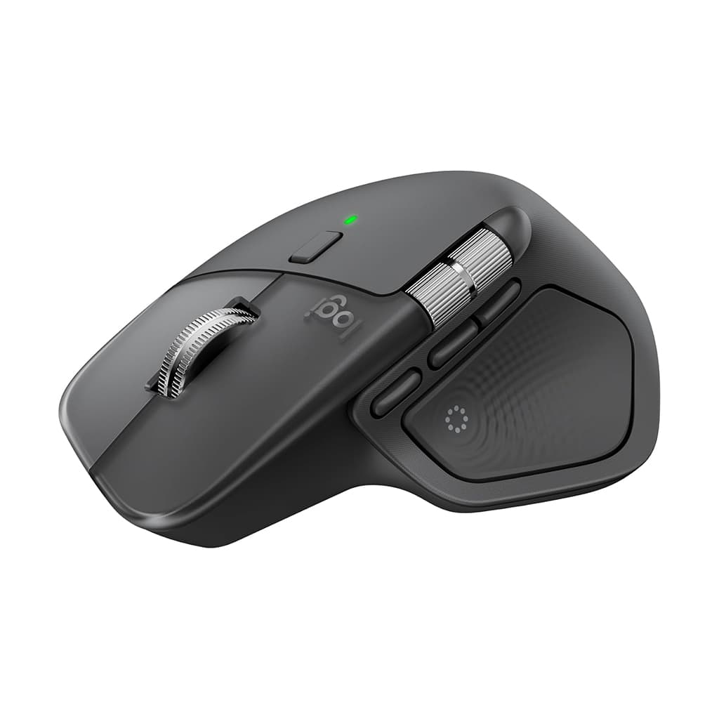 موس بی سیم لاجیتک مدل LOGITECH MX MASTER 4 SILENT رنگ مشکی — تصویر ۶