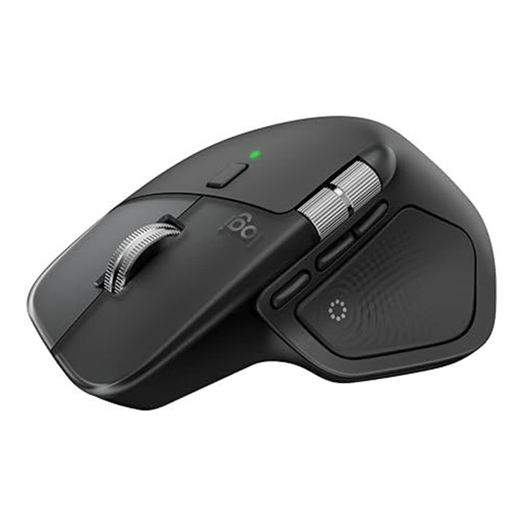 موس بی سیم لاجیتک مدل LOGITECH MX MASTER 4 SILENT رنگ مشکی — تصویر ۲