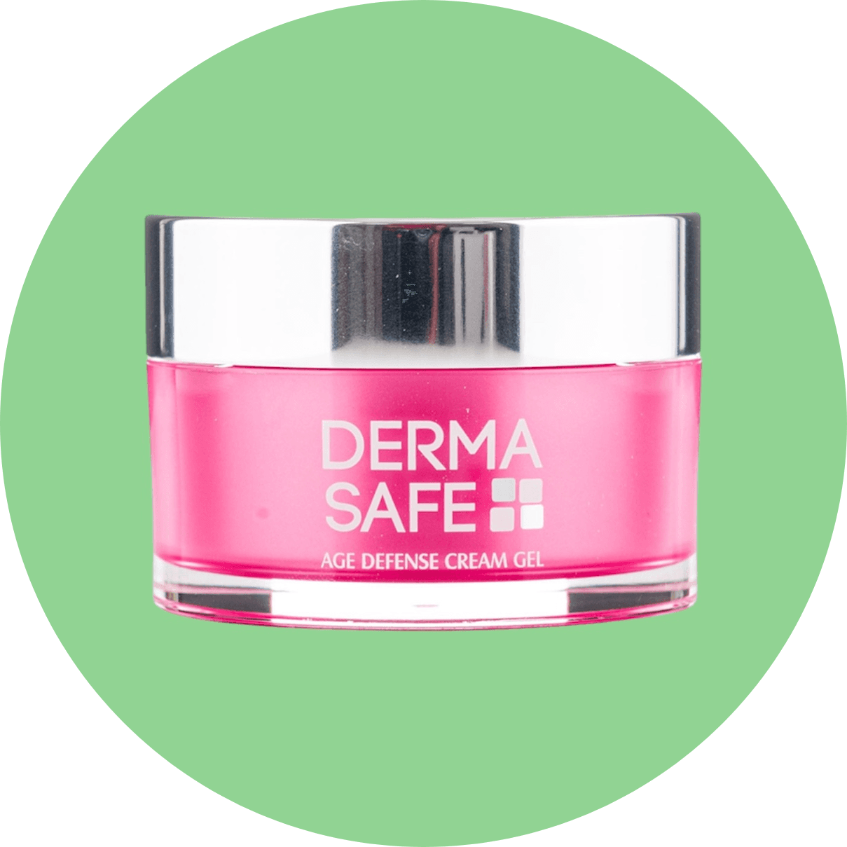 کرم ژل ضد چروک و مغذی پوست صورت و گردن درماسیف حجم 50میل/Derma Safe Age Defense Cream Gel