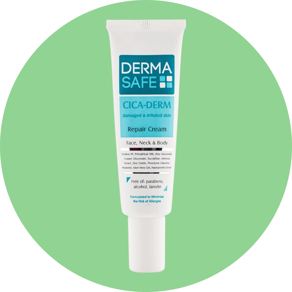 کرم بازسازی کننده پوست درما سیف مدل Repair Cream مناسب صورت،گردن و بدن انقضا 1405/5حجم 30 میل/ Derma Safe Repair Cream