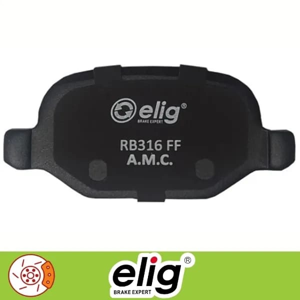 لنت ترمز عقب آلفا رومئو میتو الیگ کد Ai24 — تصویر ۳