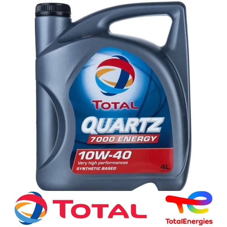 روغن موتور توتال 4 لیتری Quartz 7000 Energy 10W-40