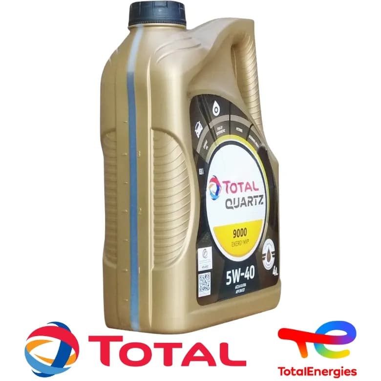 روغن موتور توتال 4 لیتری Quartz 9000 MVP 5W-40 — تصویر ۳