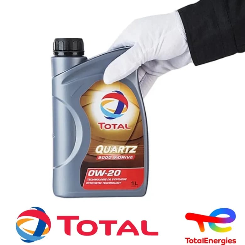 روغن موتور توتال 1 لیتری Quartz 9000 V-Drive 0W-20 — تصویر ۲