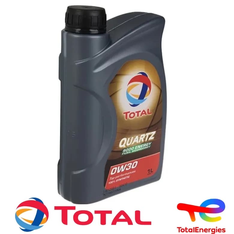 روغن موتور توتال 1 لیتری Quartz 9000 Energy 0W-30 — تصویر ۲