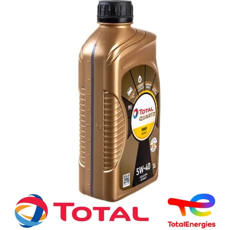 روغن موتور توتال 1 لیتری Quartz Energy 5W-40 — تصویر ۳