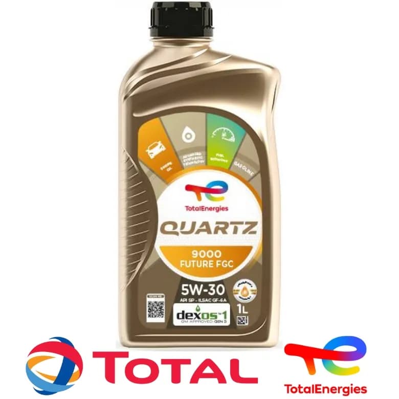 روغن موتور توتال 1 لیتری Quartz Future 9000 FGC 5W-30