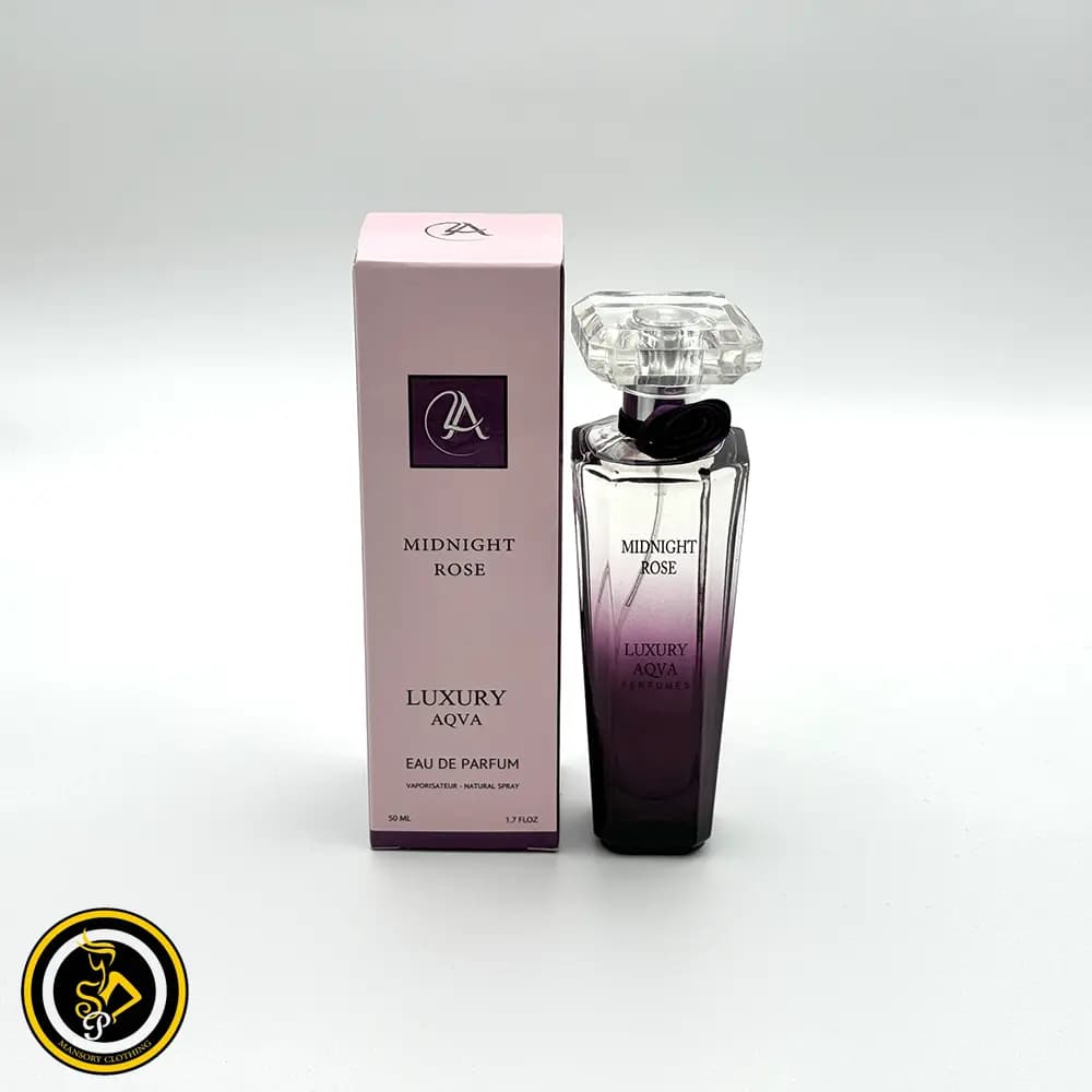 ادکلن زنانه ميدنايت رز (Midnight Rose) برند لاکچري آکوا (LUXURY AQUA) — تصویر ۳