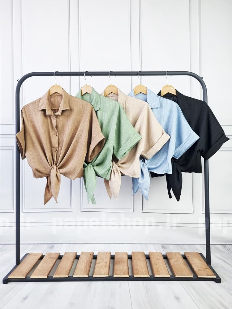 شومیز کراپ گره ای کراش