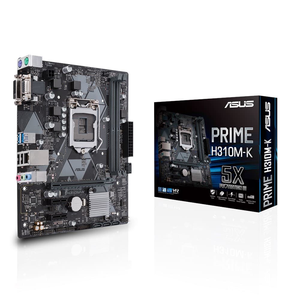 مادربرد ایسوس مدل پرایم h310mk lga 1151 — تصویر ۵
