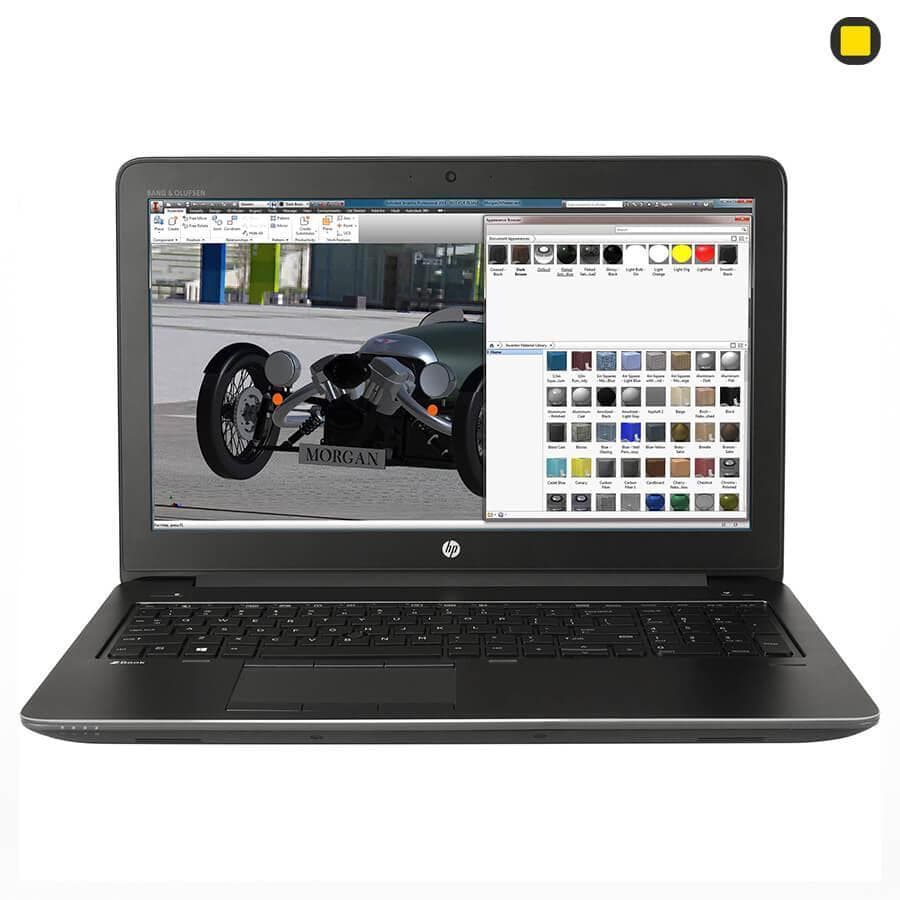 لپ‌تاپ ورک‌استیشن استوک اچ‌پی مدل ZBook 15 G4 | پردازنده i7-7820HQ | رم ۱۶ گیگابایت | گرافیک کوادرو ۴ گیگابایت | هارد ۲۵۶ اس‌اس‌دی | مانیتور ۱۵.۶ اینچی فول‌اچ‌دی