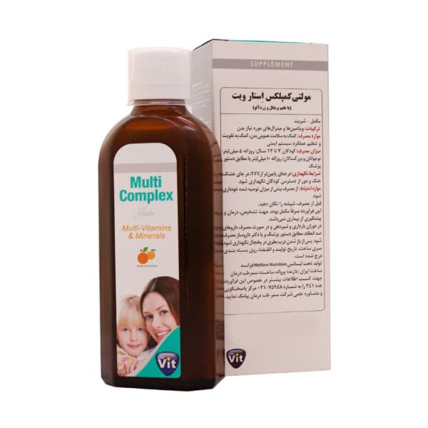 شربت مولتی کمپلکس استار ویت ۲۰۰ میلی لیتر — تصویر ۲