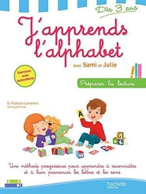 کتاب فرانسه J’apprends l’alphabet avec Sami et Julie