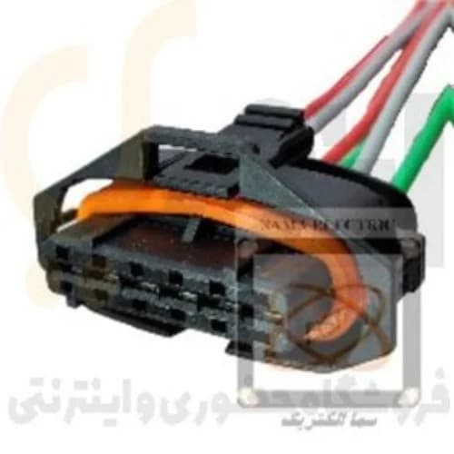 سوکت 5 فیش پدال گاز پژو 206 سوکت سما الکتریک