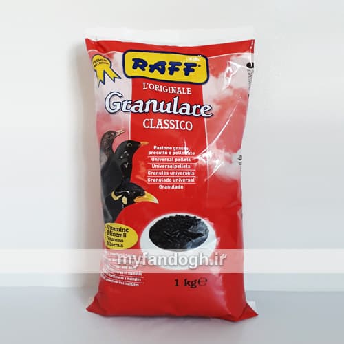 دان پلت مشکی مرغ مینا و پرندگان حشره خوار گرانولار راف RAFF Granulare