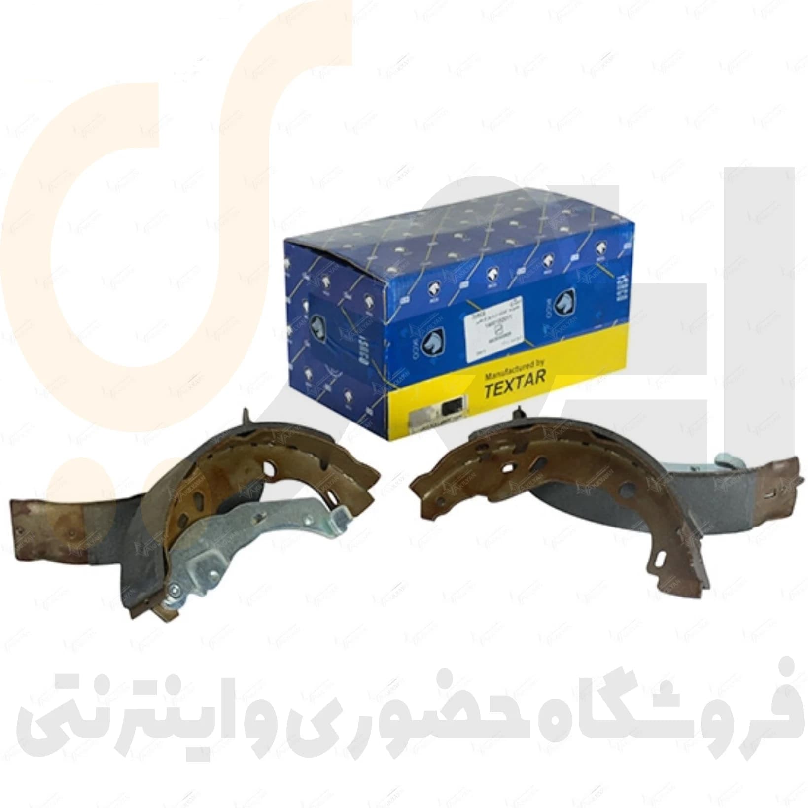 لنت ترمز کفشکی چرخ عقب رنو ال 90 – ISACO – تکستار TEXTAR