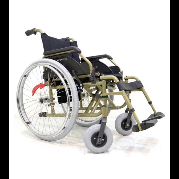 ویلچر دستی تقویت شده آلفا 851