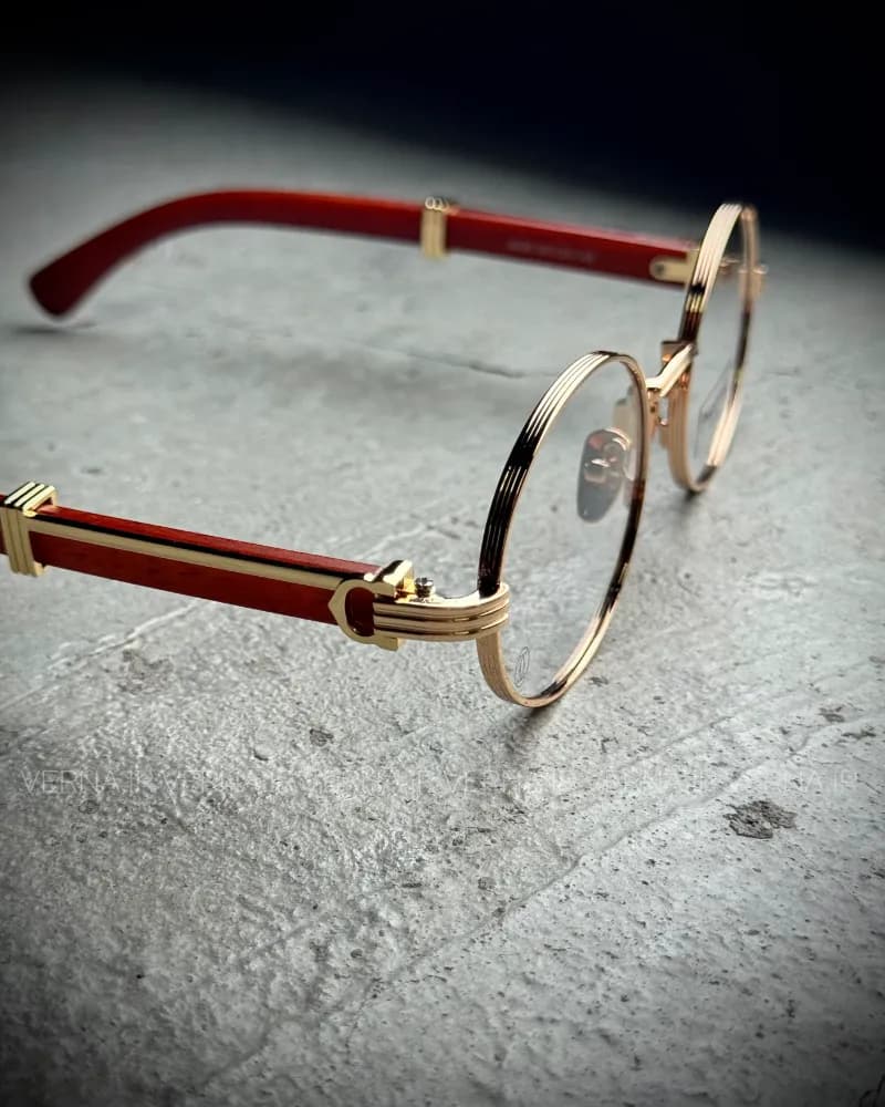 عینک شیشه ای CARTIER — تصویر ۳