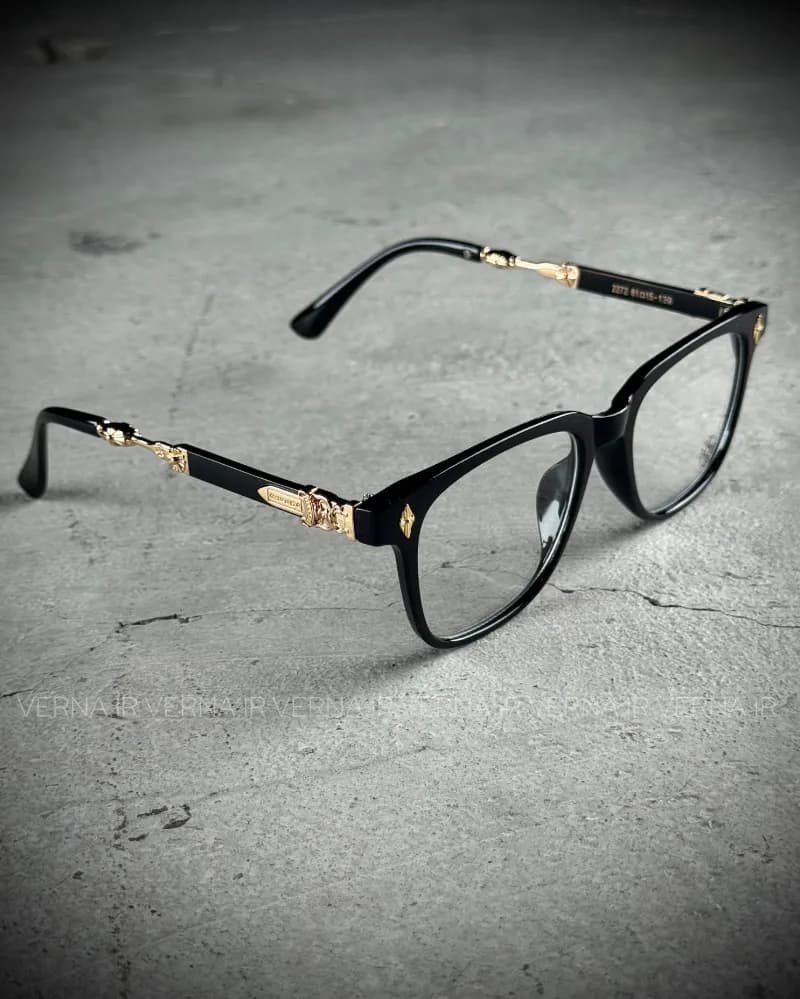 عینک شیشه ای Chrome hearts