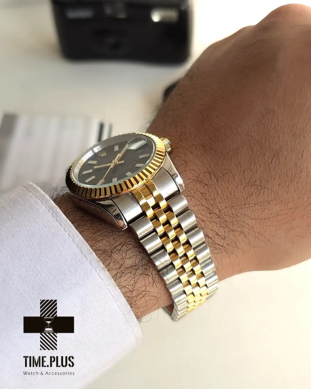 ساعت رولکس مردانه Datejust صفحه مشکی — تصویر ۵