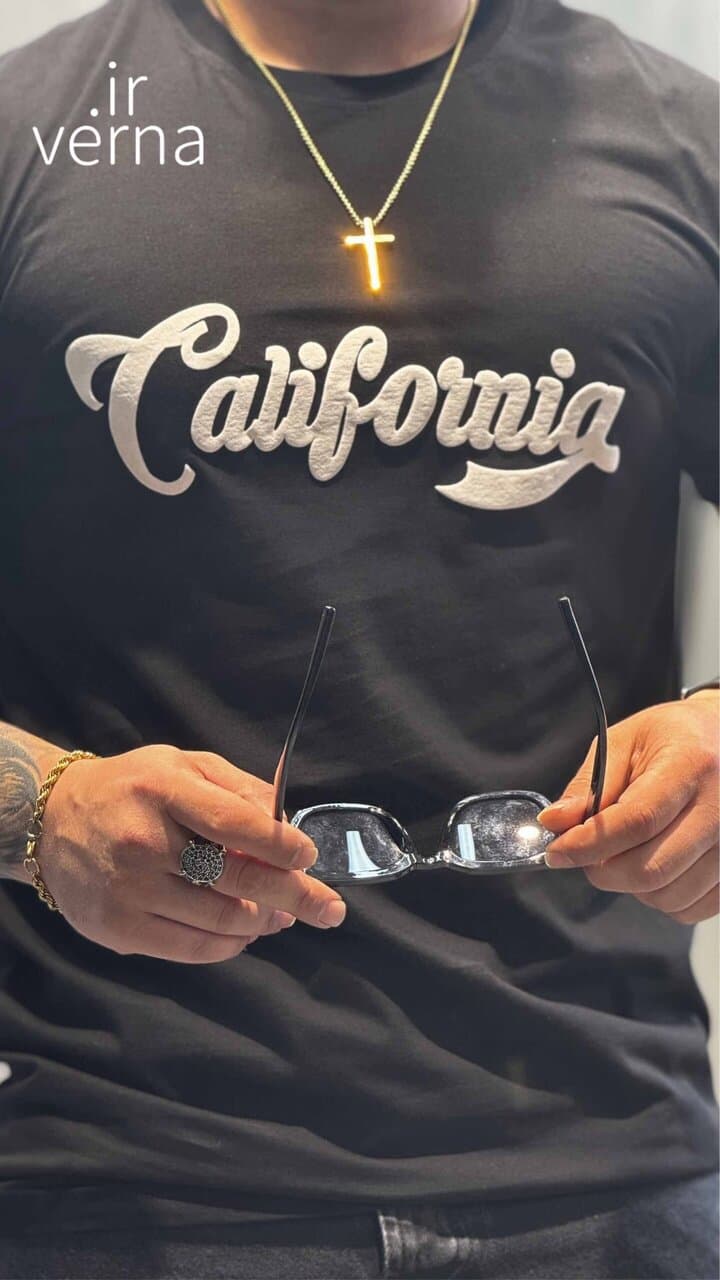 تیشرت یقه گرد CALIFORNIA — تصویر ۶