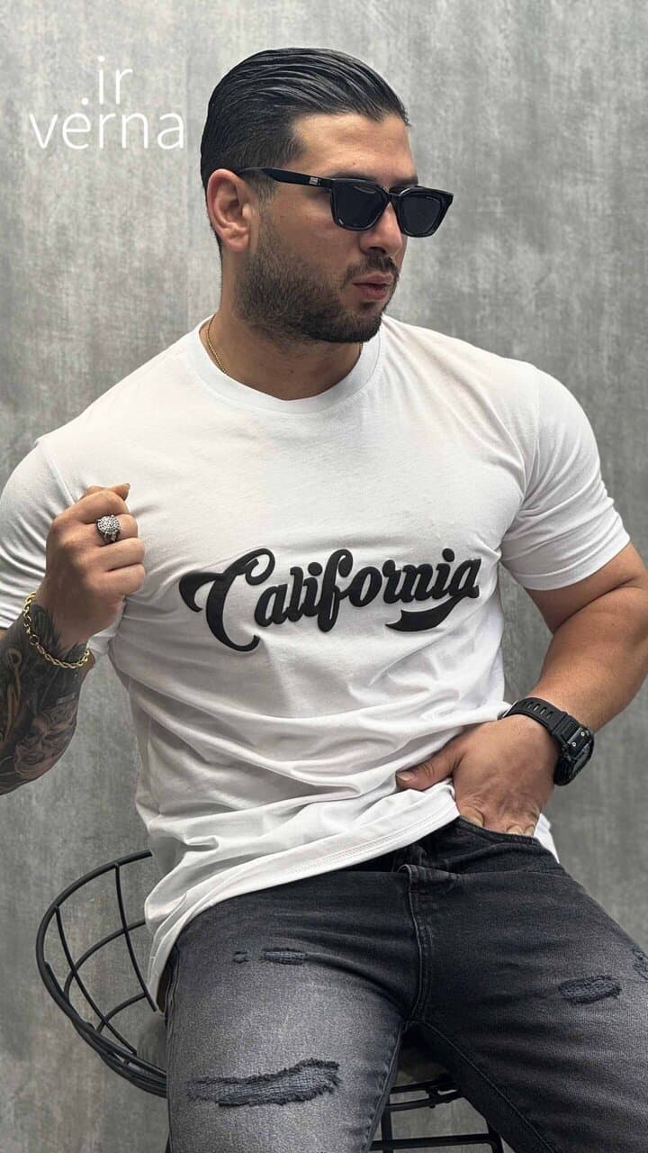 تیشرت یقه گرد CALIFORNIA — تصویر ۷