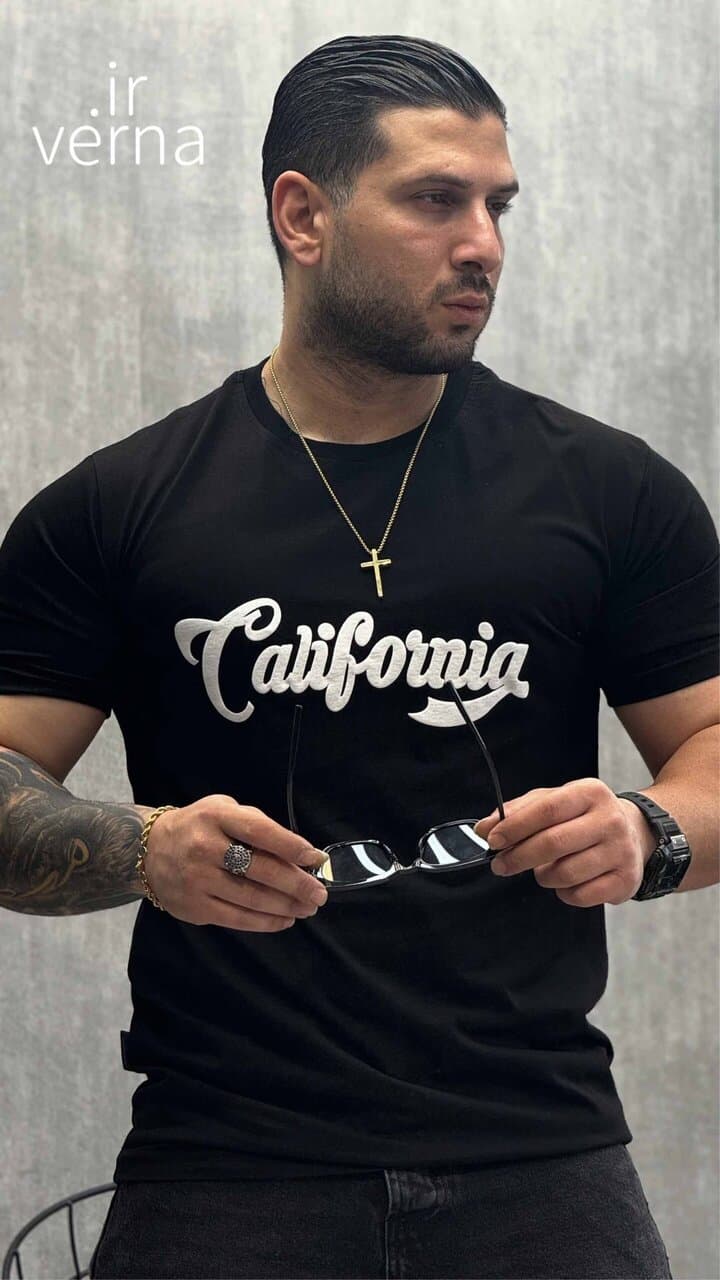 تیشرت یقه گرد CALIFORNIA — تصویر ۸