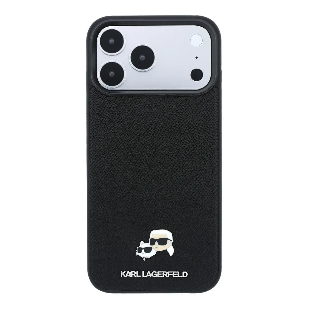 قاب آیفون از برند KARL LAGERFELD مدل Karl & Choupette Heads