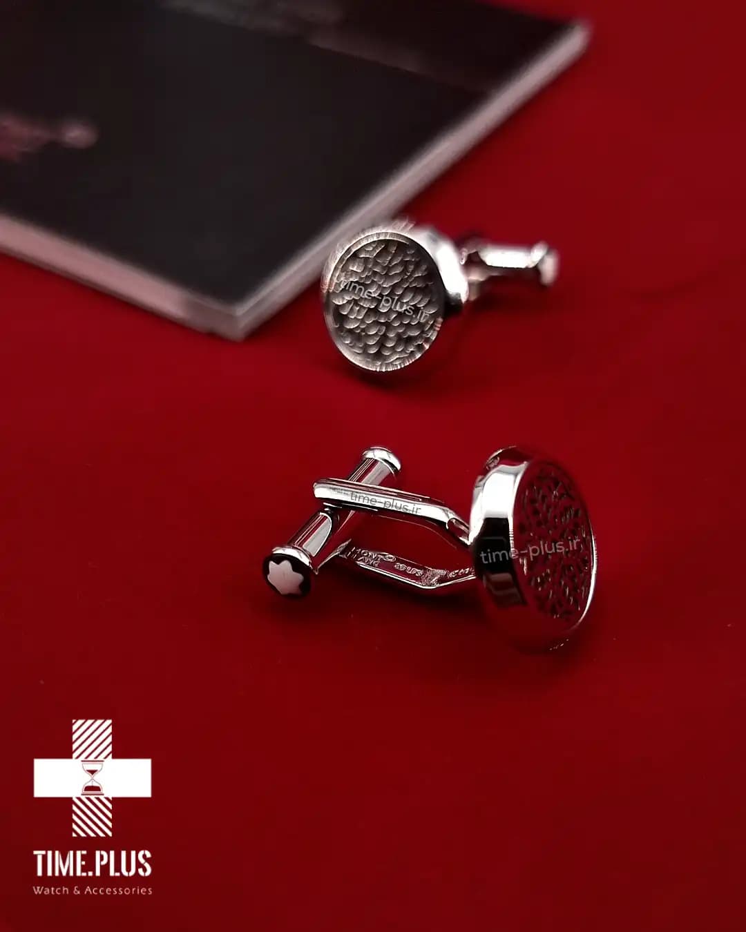 دکمه سردست Montblanc گرد — تصویر ۶