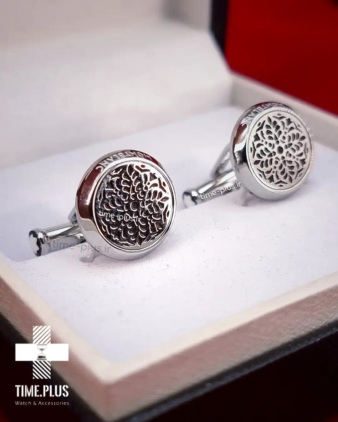 دکمه سردست Montblanc گرد — تصویر ۳