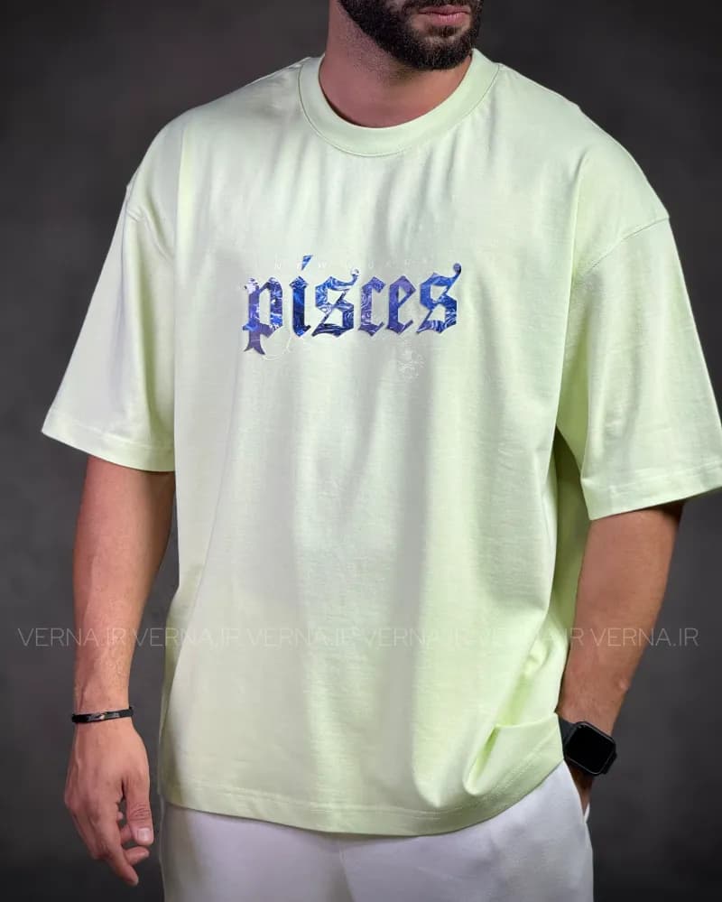 تیشرت مردانه طرح صلیب PISCES — تصویر ۴