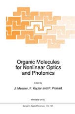Organic Molecules for Nonlinear Optics and Photonics
