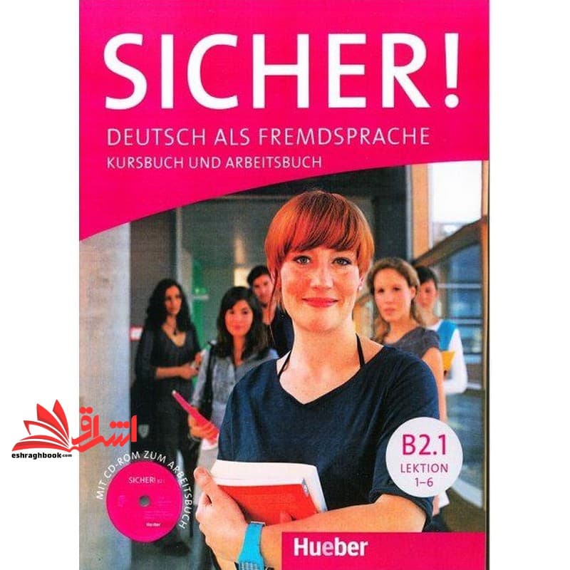 کتاب Sicher B۲.۱ lektion ۱-۶ deutsch als fremdsprache kursbuch und arbeitsbuch + CD