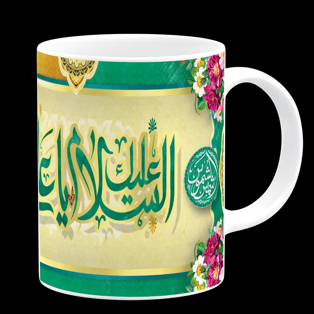 ماگ ولادت امام رضا (ع) مدل 2k13 — تصویر ۳