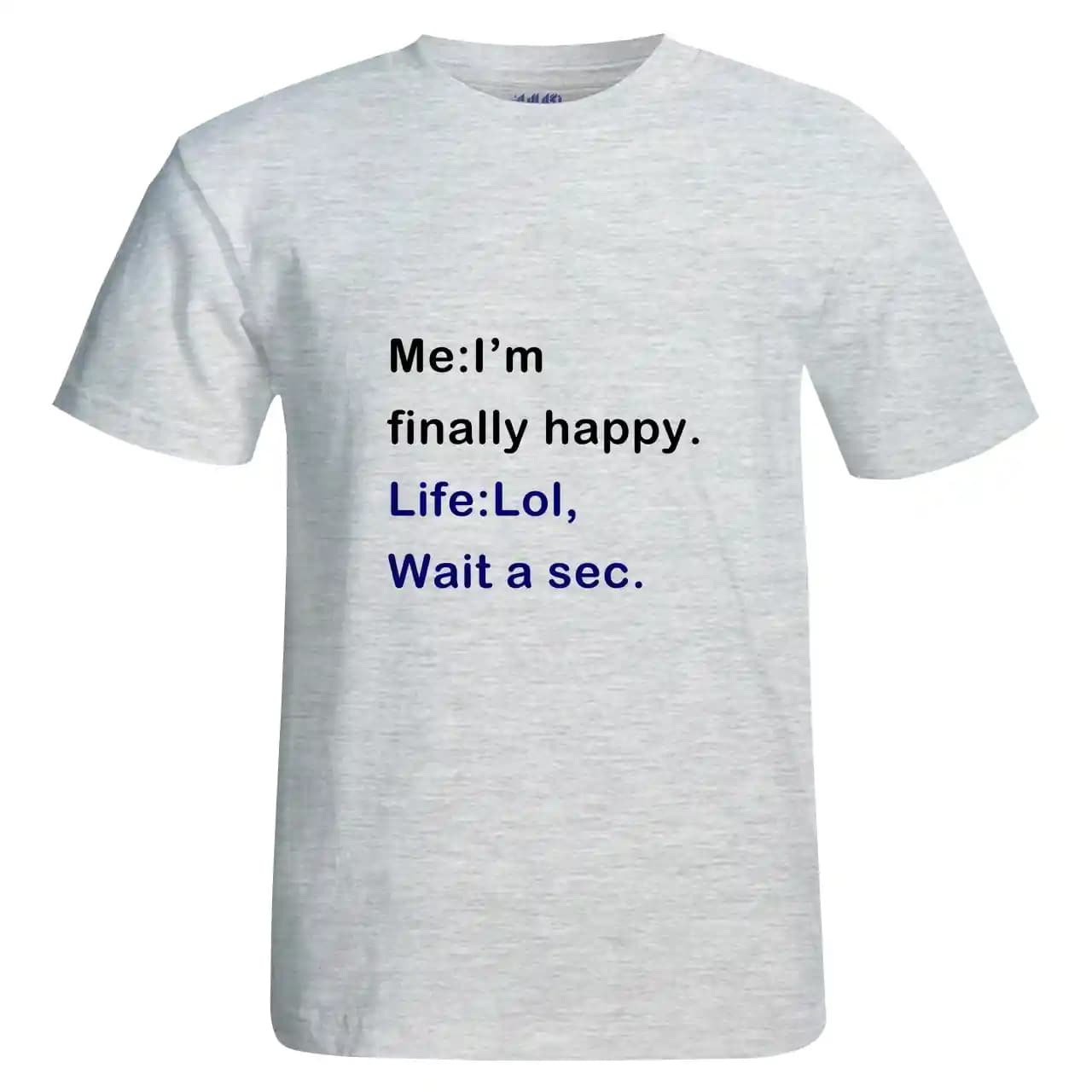 تیشرت Me:I’m finally happy مدل AS6 — تصویر ۲