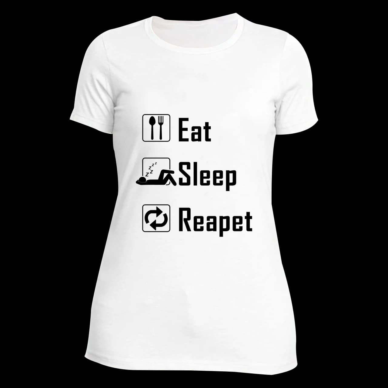 تیشرت Eat Sleep Reapet مدل AS5 — تصویر ۳