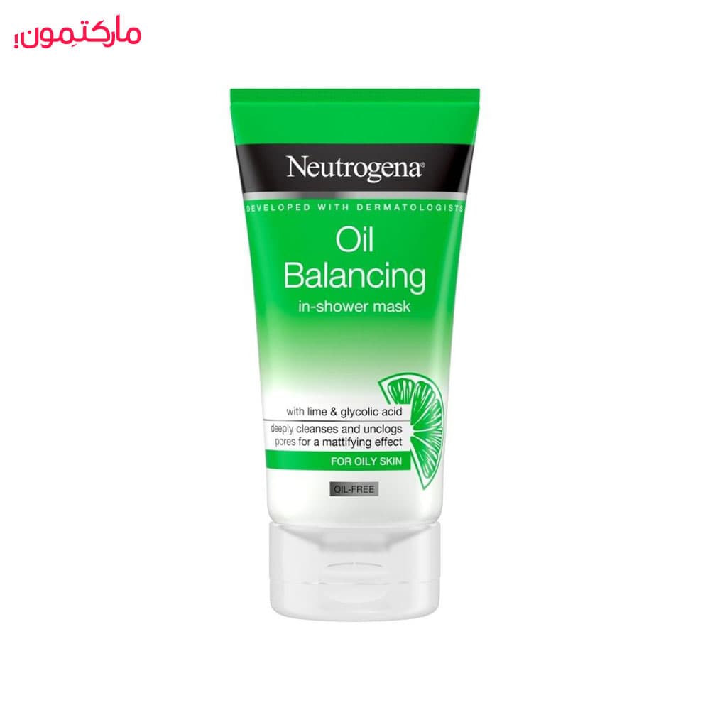 اسکراب لایه بردار پوست روزانه نوتروژینا مدل peeling jel Oil Balancing حجم 150 میلی لیتر