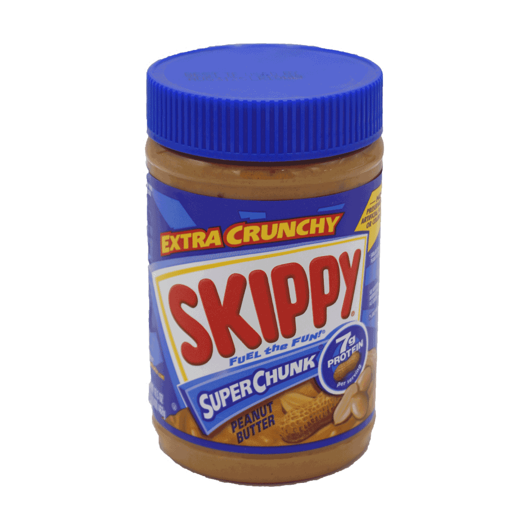 کره بادام زمینی اسکیپی مدل کرانچی بدون گلوتن | Skippy Crunchy