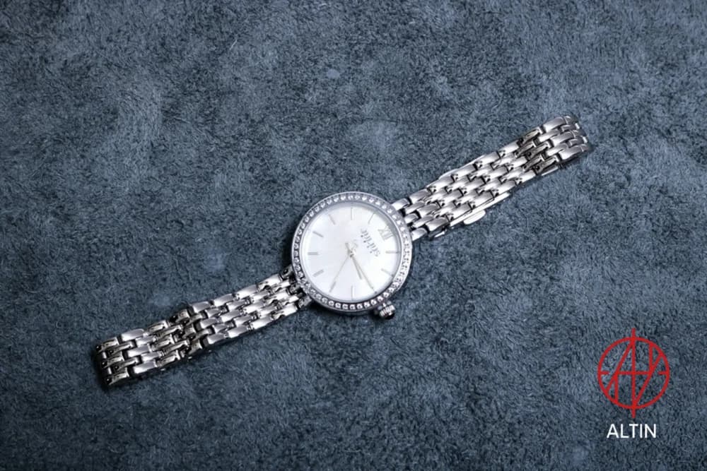 ساعت مچی زنانه جولـیوس مدل JA-1421A استیل نقره‌ای صفحه صدفی — تصویر ۳