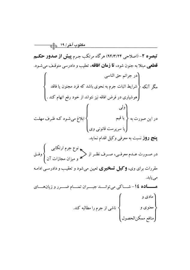 قانون آیین دادرسی کیفری در جامه نمودار — تصویر ۳