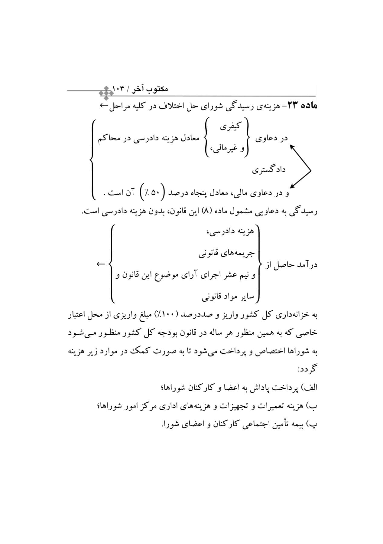 قوانین خاص آیین دادرسی مدنی در جامه نمودار — تصویر ۷