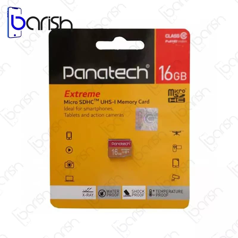 کارت حافظه میکرو SD پاناتک مدل Extreme ظرفیت 16 گیگابایت — تصویر ۲