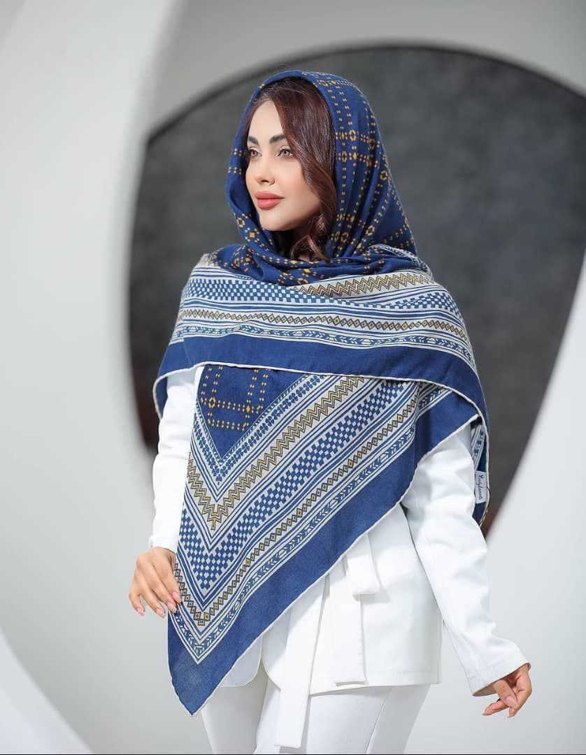 روسری نخی پاییزه کد 258 — تصویر ۲