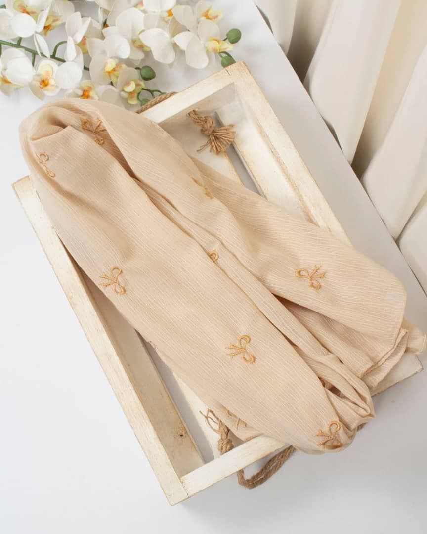 شال نخی کراش درختی کد 255 — تصویر ۵