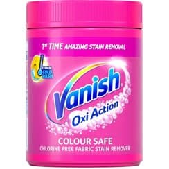 پودر لکه بر لباس ونیش برای لباسهای رنگی بسته 1000 گرمی Vanish