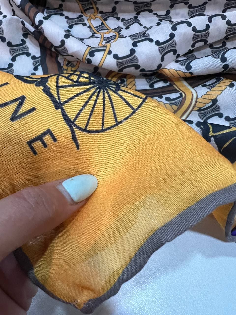 روسری سوپر نخ کد 174 — تصویر ۴