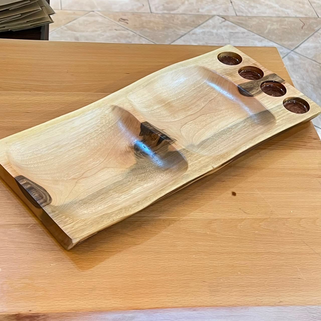 اردو خوری دو خانه چوب گردو جای شات رزین، کد ۱۳۰۰۰۴۵