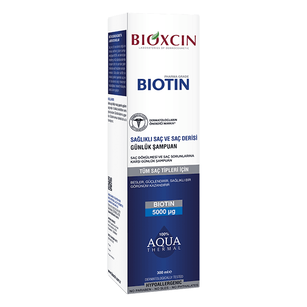 شامپو روزانه ضد ریزش بیوکسین بیوتین 300 میل bioxcin biotin — تصویر ۲